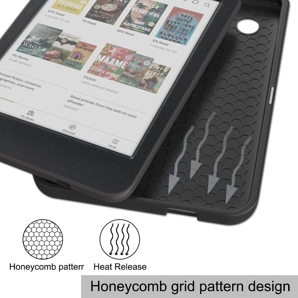 Amazon.co.jp: 耐衝撃電子書籍リーダーケース 耐摩耗性 自動スリープ